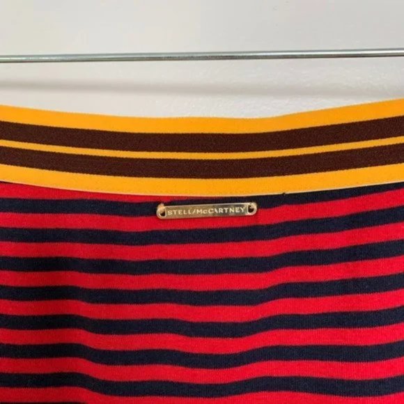 NWOT Stella McCartney Striped Convertible Skirt - Picture 7 of 8